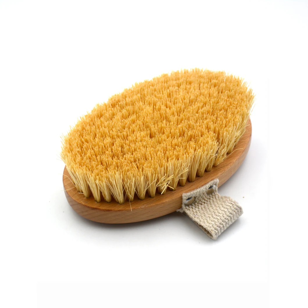 Beech Sisal Bristle Body Brush