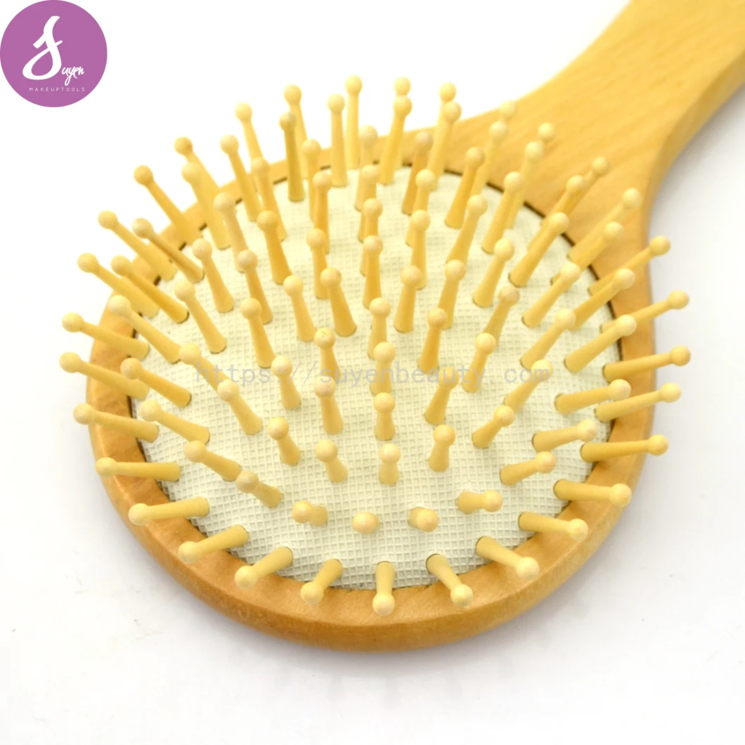 Factory Directly Sell Round Wooden Hair Brush