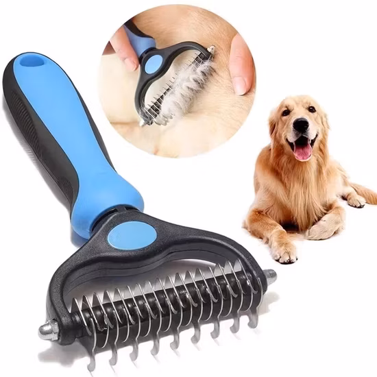 Peigne d'épilation pour chien