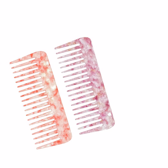 Belle fabrication de brosse à cheveux peigne en acétate de cheveux