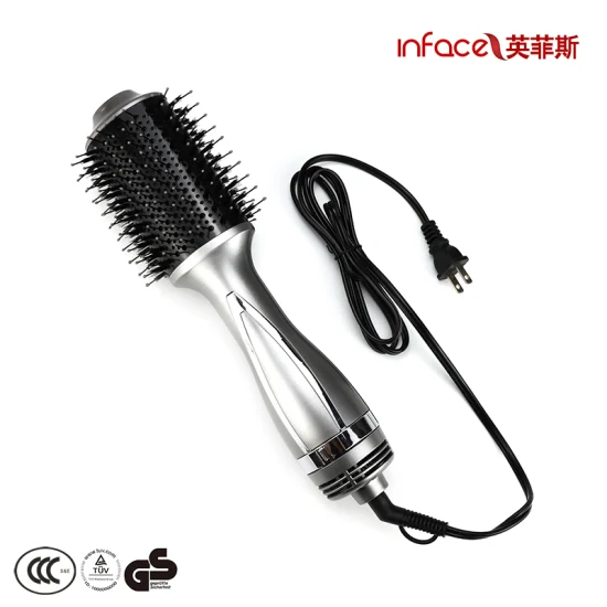 3 en 1 Professionnel Sèche-Cheveux Peigne avec Diffuseur Salon Volumateur Brosse À Cheveux Styling Outils Ion pour Salle De Bains Souffleur À Air Chaud Brosse