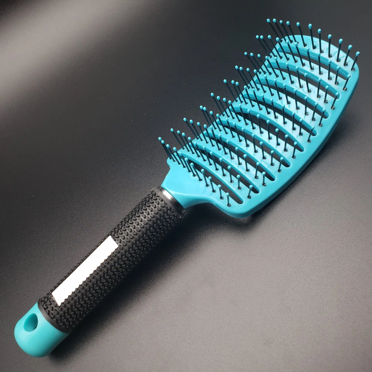 Brosse à cheveux démêlante de ventes chaudes, brosse à cheveux incurvée démêlante, brosse à cheveux incurvée démêlante de grande taille