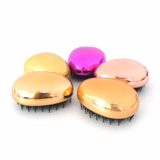 Petit peigne à cheveux droit Styler Brush Hair Straightener Peigne Brosse à cheveux ronde