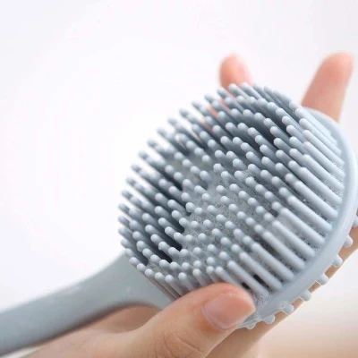 Brosse corporelle en silicone au design ergonomique